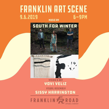 Art Show Tonight at Franklin Road Apparel